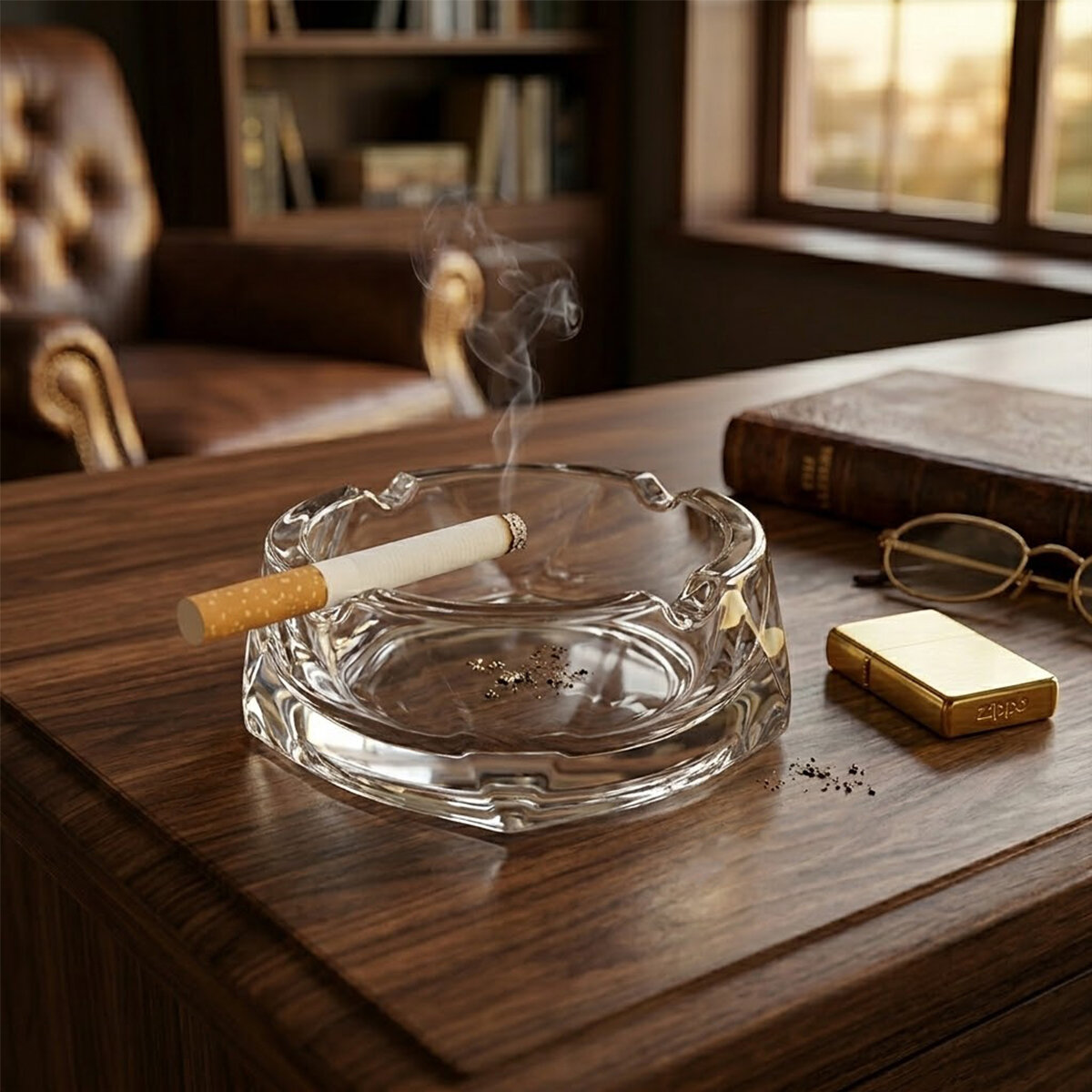 DELİ GLASS TYG-1208-2HA DIAMOND GOLD BÜYÜK CAM & YUVARLAK KÜLLÜK*24