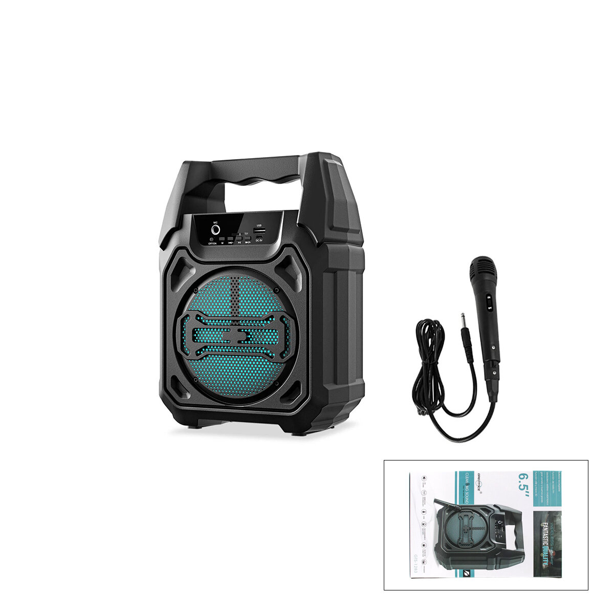 FANTASTİC QUALITY Q-MAX PS-1283 ( 6.5'' ) BLUETOOTH WİRELESS MİKROFONLU HOPARLÖR & SPEAKER ( USB SARJLI ) ( AUX & TF & USB)*18 FANTASTİC QUALITY Q-MAX PS-1283 ( 6.5'' ) BLUETOOTH WİRELESS MİKROFONLU HOPARLÖR & SPEAKER ( USB SARJLI ) ( AUX & TF & USB)*18