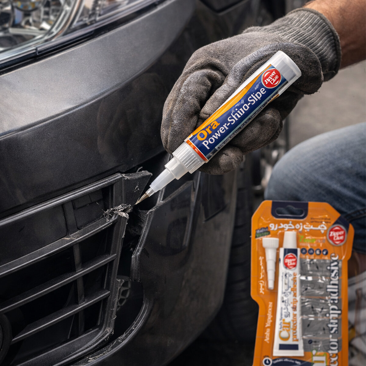 ZİPPER Z1 GLUE ( 30G & 1.06OZ) ( ARABA ) PLASTİK YAPIŞTIRICI.*12X12