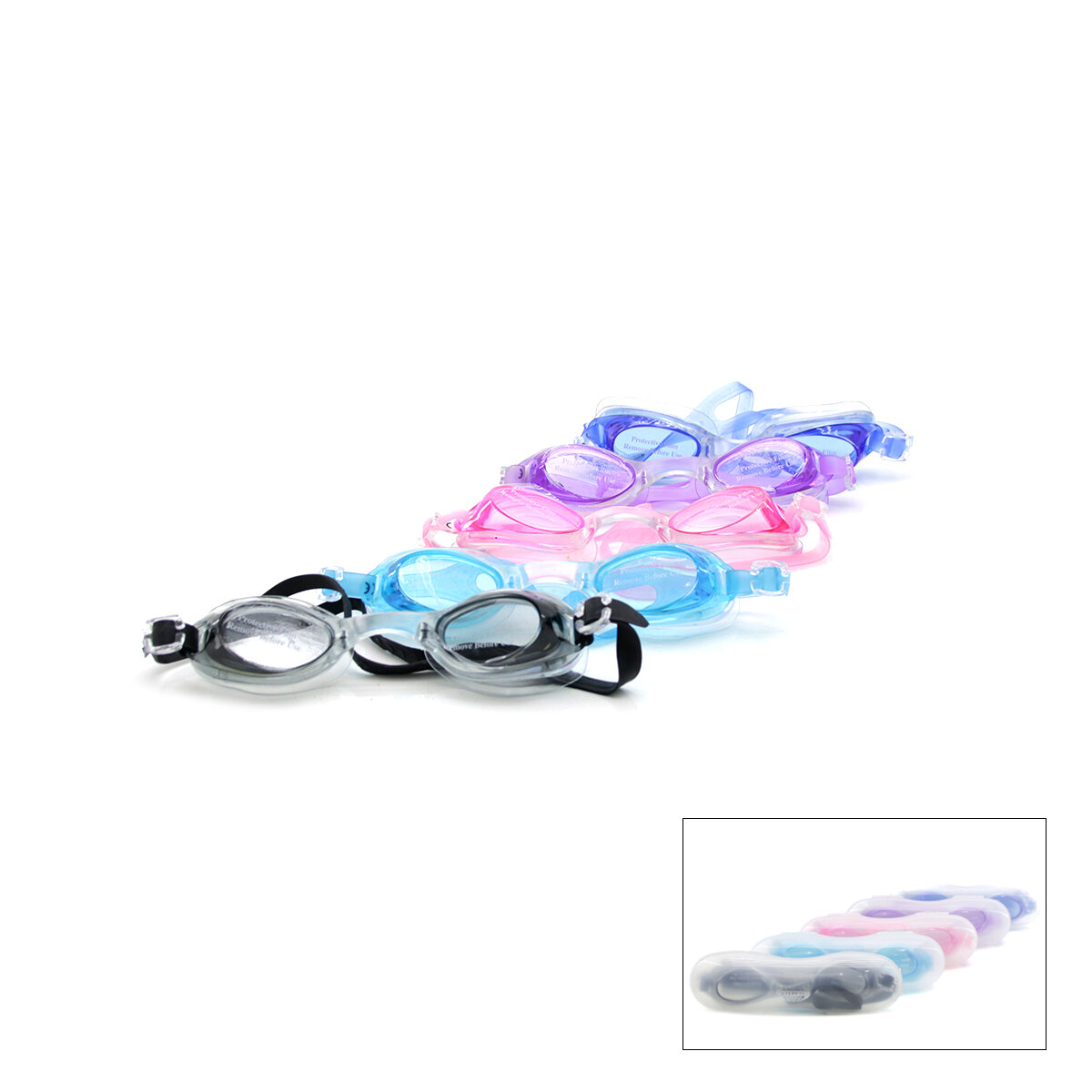 BESTWAY TS-1700 ( KUTULU ) YÜZÜCÜ DENİZ & HAVUZ GÖZLÜK RENKLİ ( KULAK TIKAÇ )*24X12