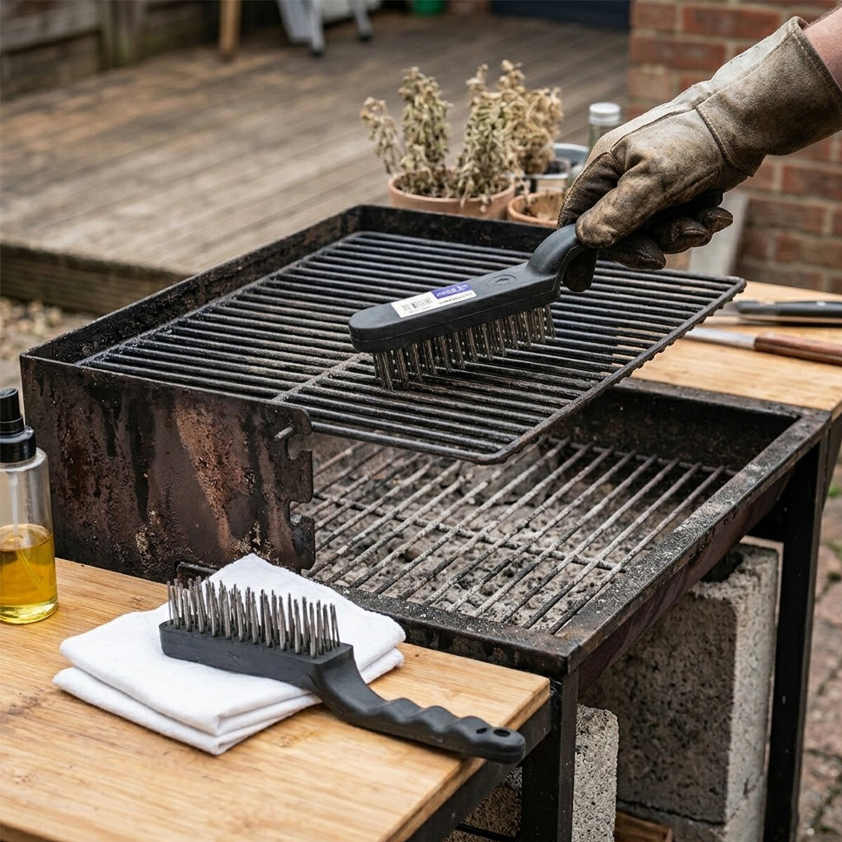 GÜNSAN ( -008 040 ) ( NO-4 ) ( PLASTİK SAPLI ) ( TEL ) METAL FIRÇA*12X10