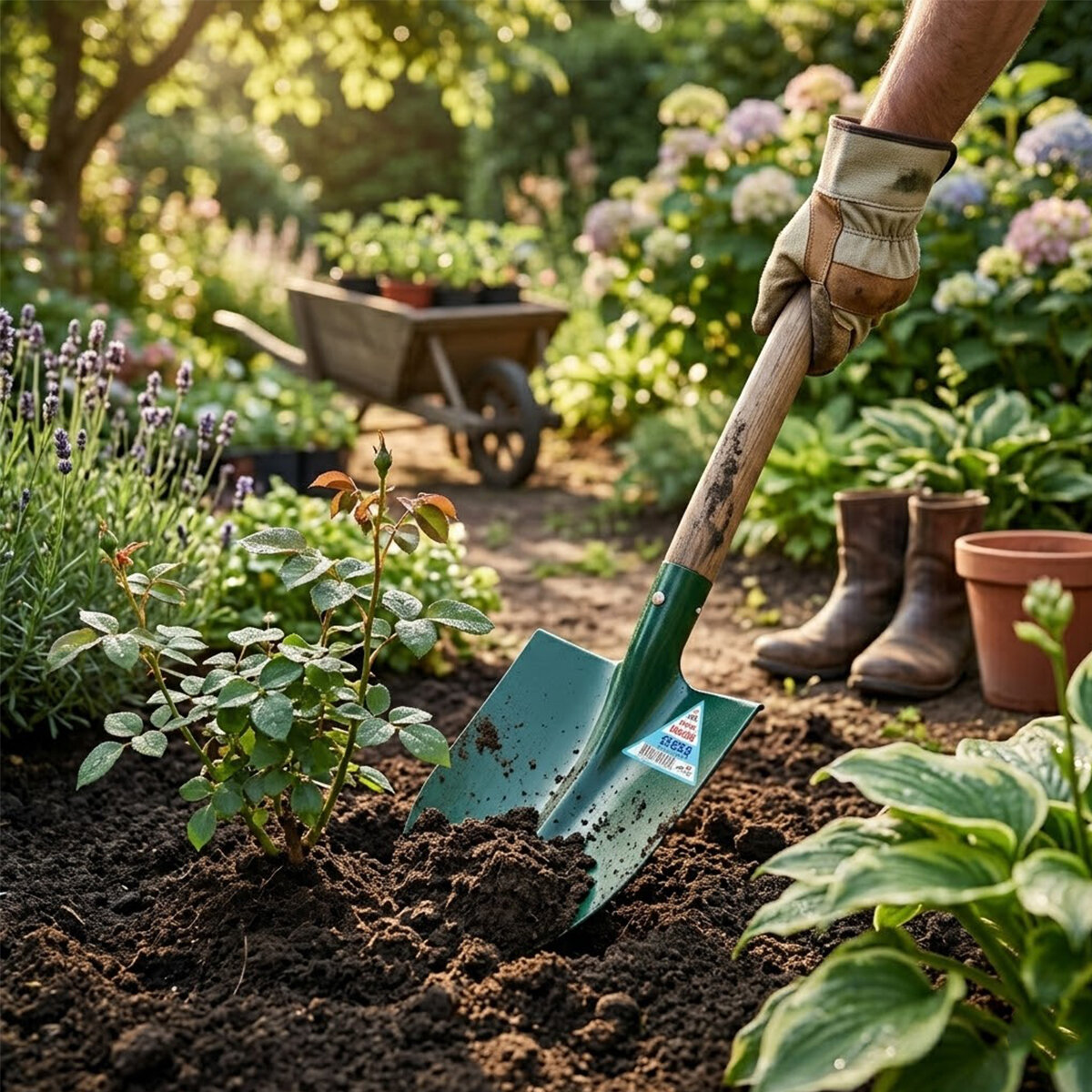 DESA EL ALETLERİ K-4001 İNŞAAT KÜREK DEMİR & ÇELİK ( 25X30CM )*1