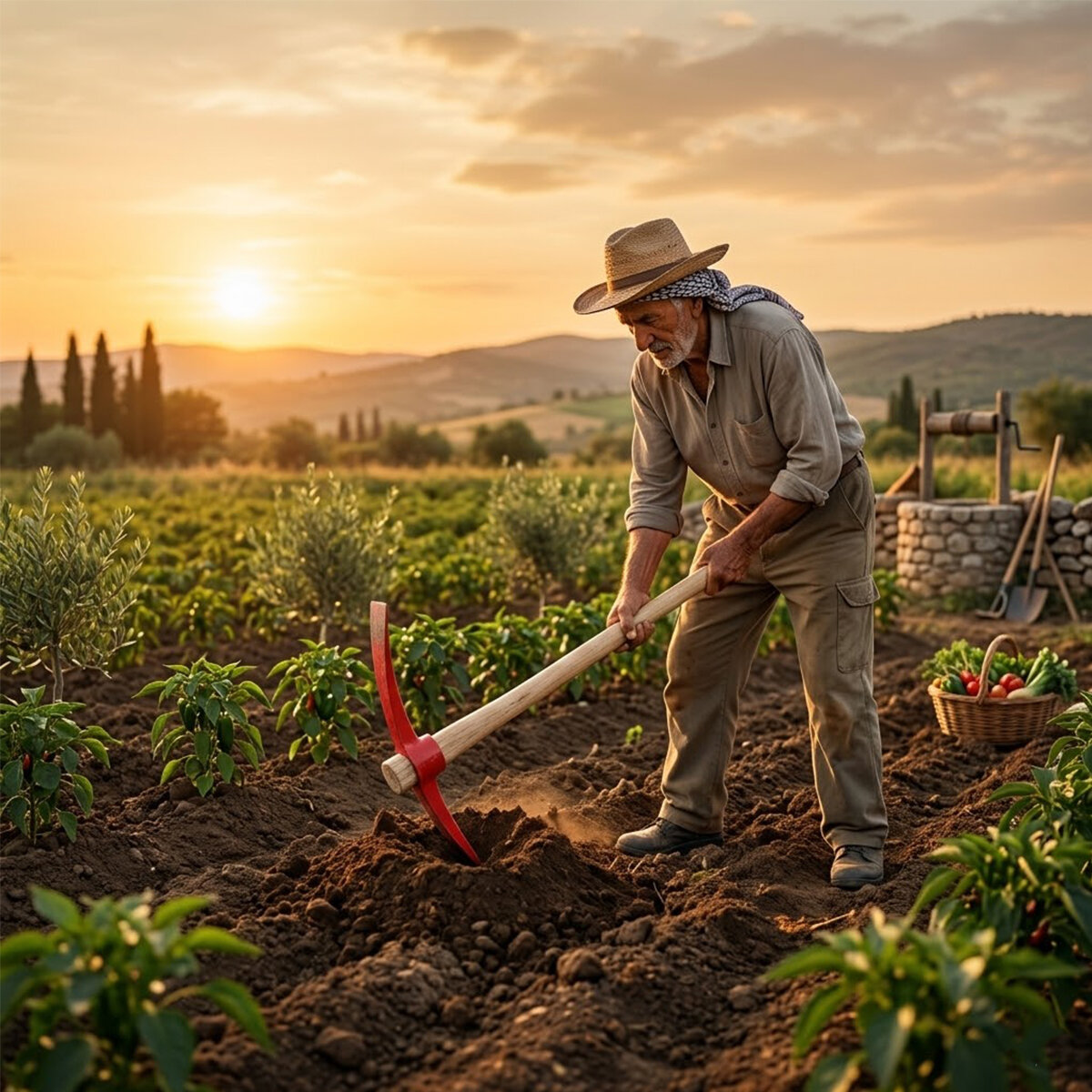 SAİT DEMİRCİ KZ-2000 KAZMA ( ÇELİK ) ( 50CM )*1