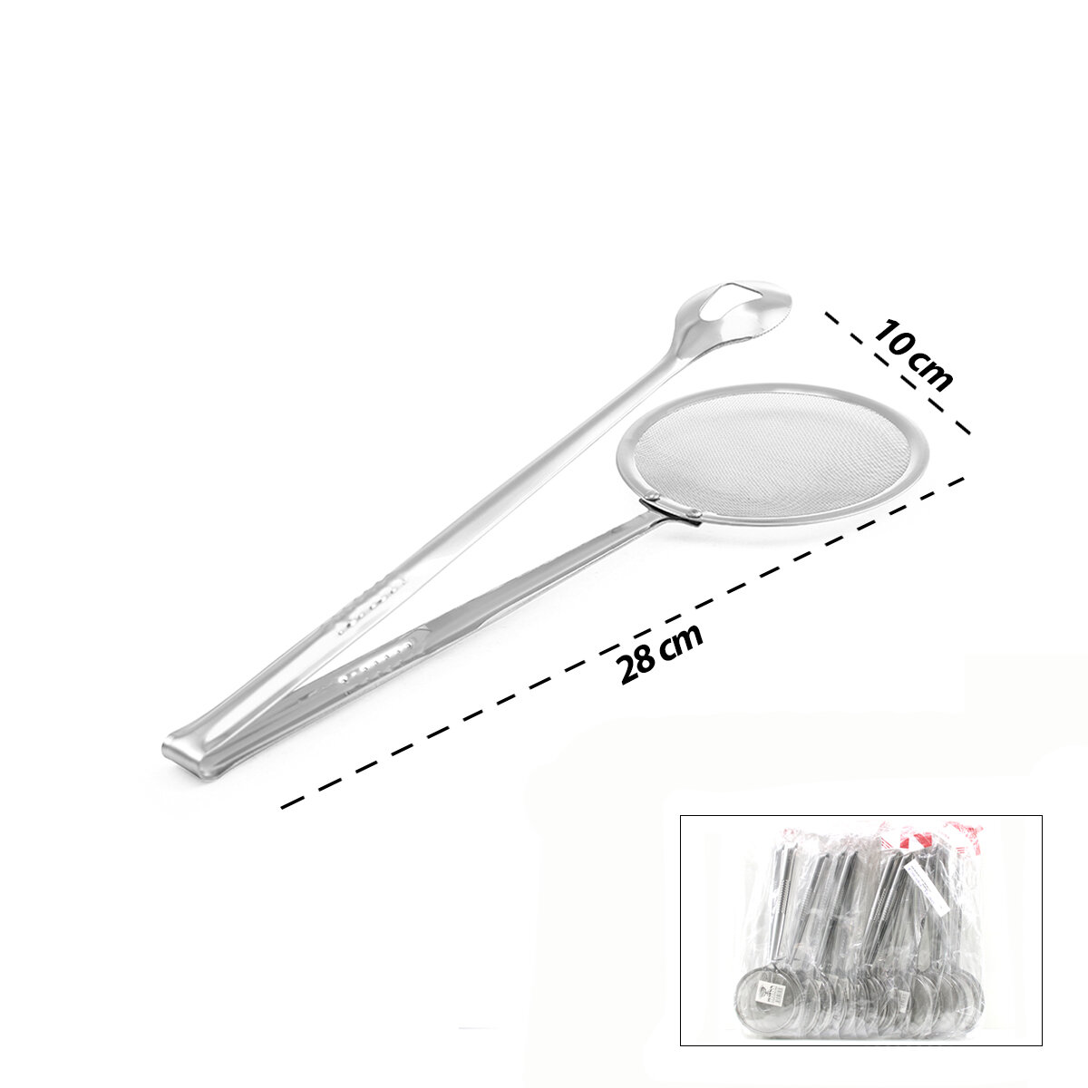 BAYSA-103 ( TEL SÜZGEÇLİ=10CM ) ÇÖREK KIZARTMA MAŞASI  ( METAL MAŞA=24.5CM ) ( METAL ÇERÇEVE ) ( M.SAP=19CM )*20X12