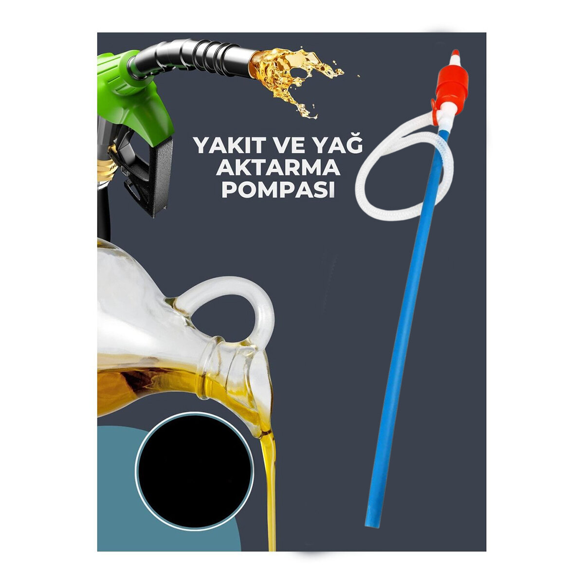 KRT-1129 ( BÜYÜK BOY ) PLASTİK MAZOT POMPASI & SU POMPASI*12=K