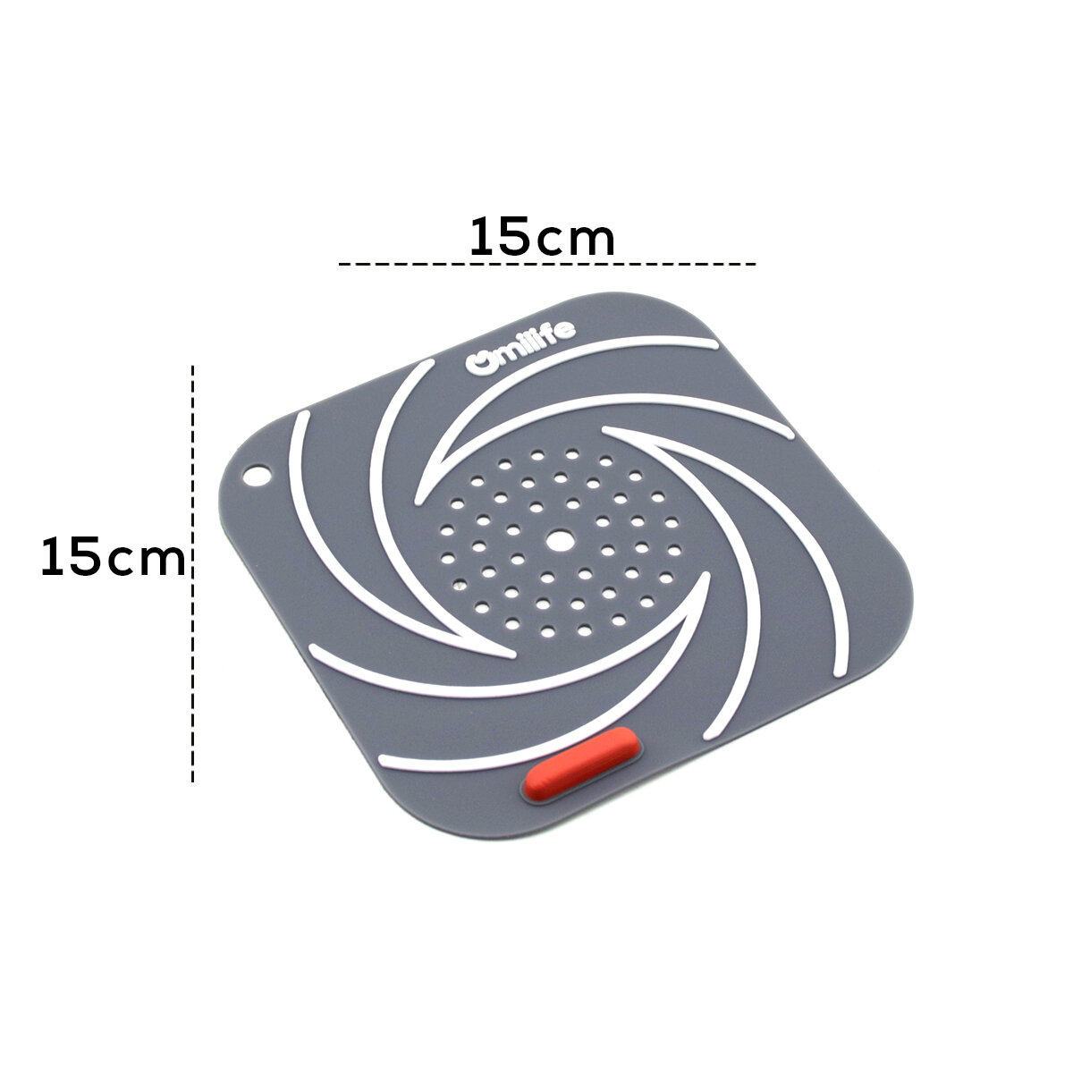 MİLİFE ( KARE & RÜZGAR GÜLÜ DESENLİ ) SÜZGEÇ KOKU ÖNLEYİCİ RENKLİ MAT ( GİDER KAPAK & SİLİKON )(BRKT-212133)*50X10