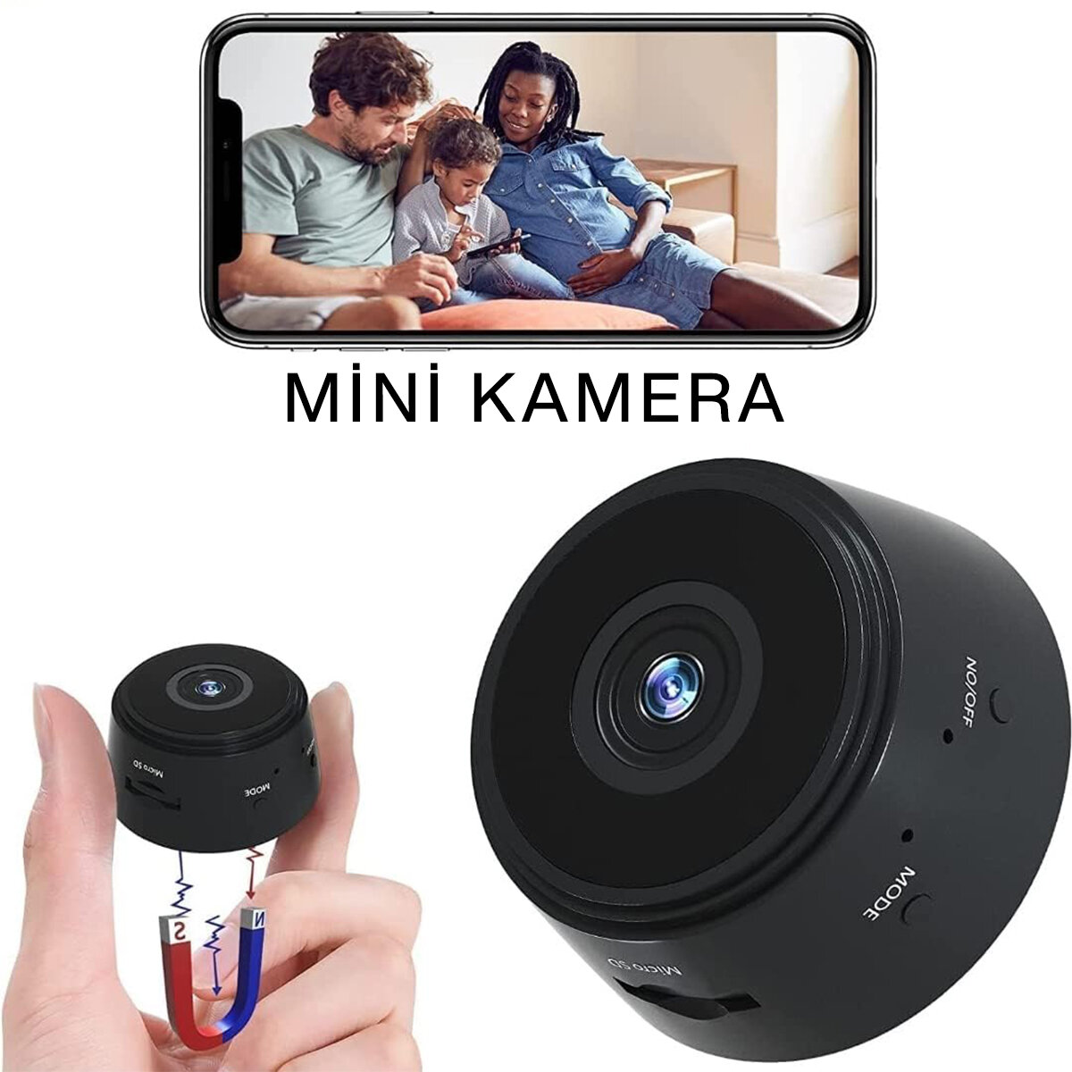 A9 HASUBA HS-315 HD MİNİ KAMERA ŞARJLI*200