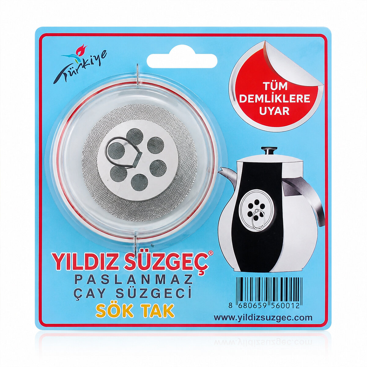 YILDIZ SÖK TAK ÇAY SÜZGEÇ*50X20