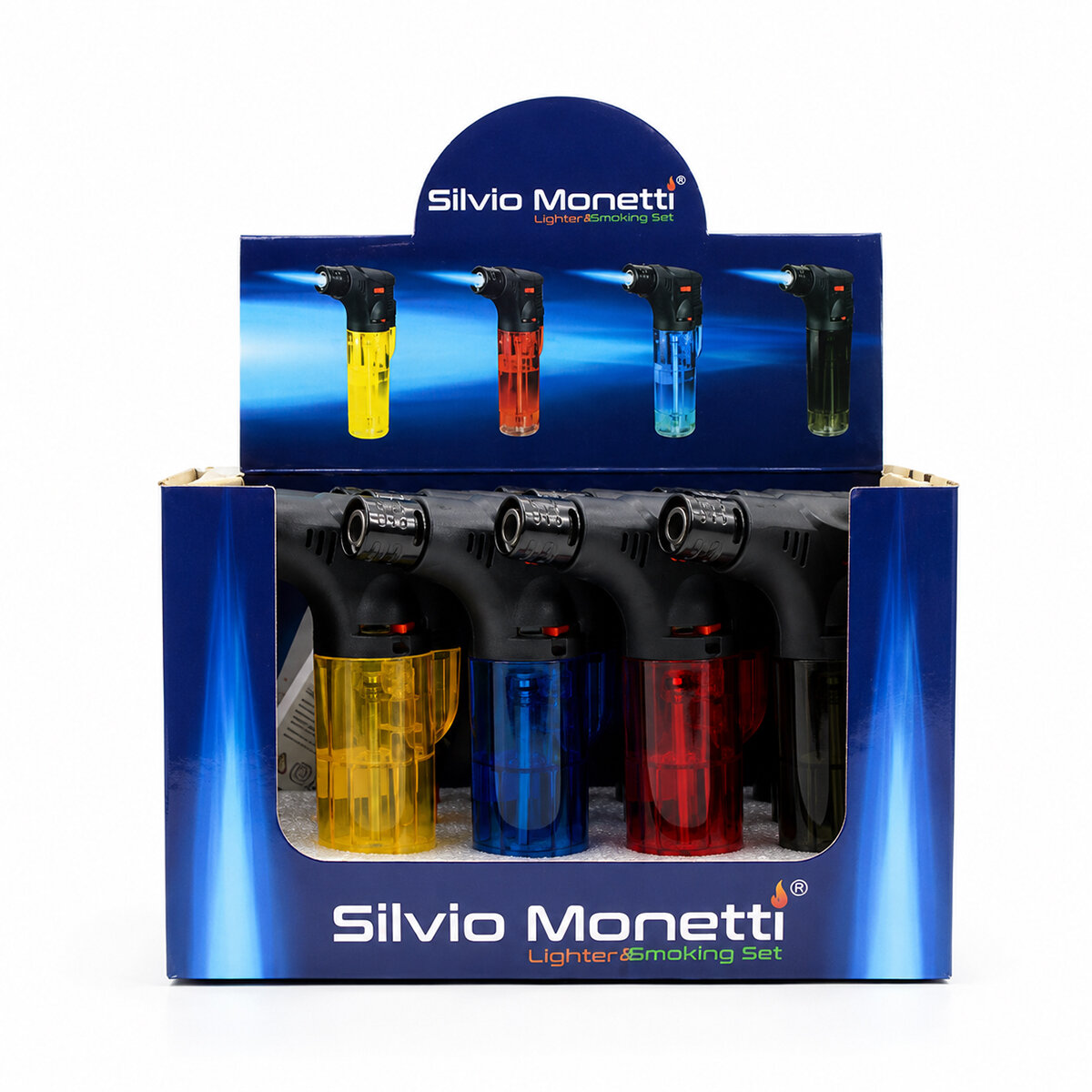 SİLVİO MONETTİ SM-908P ( PÜRMÜZ & TORCH ) ( NARGİLE & KAMP ) ÇAKMAK ( DOLDURULABİLİR ) ( AYAKDA DURABİLİR )*12X12 SİLVİO MONETTİ SM-908P ( PÜRMÜZ & TORCH ) ( NARGİLE & KAMP ) ÇAKMAK ( DOLDURULABİLİR ) ( AYAKDA DURABİLİR )*12X12