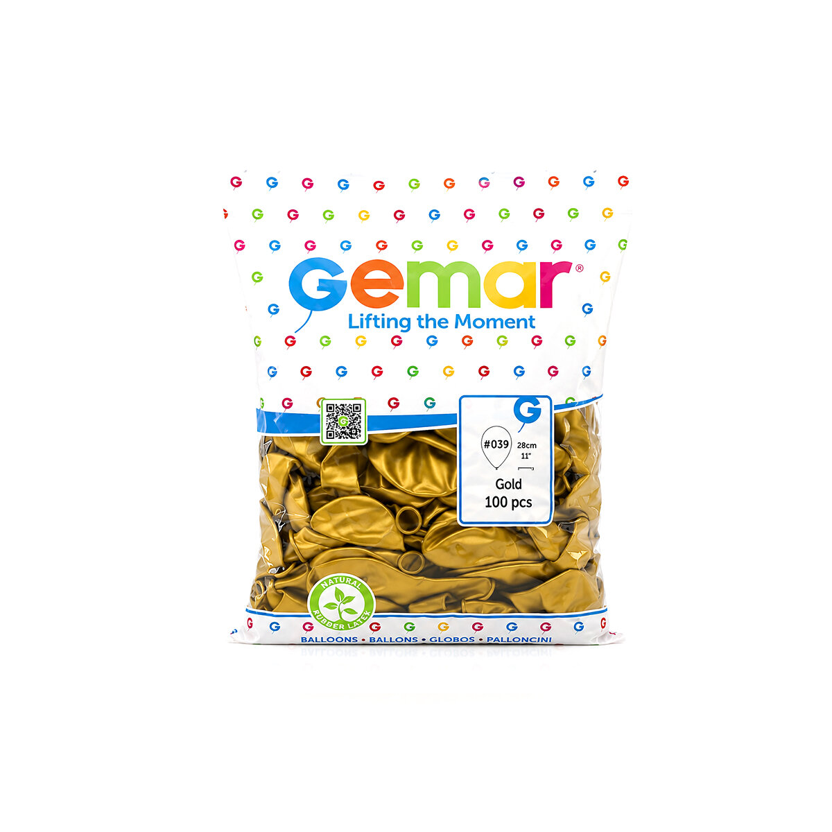 GEMAR GM-110-39 ( METALİK & GOLD ) BALON ( 11'' & 28CM & 100PCS )*1X50