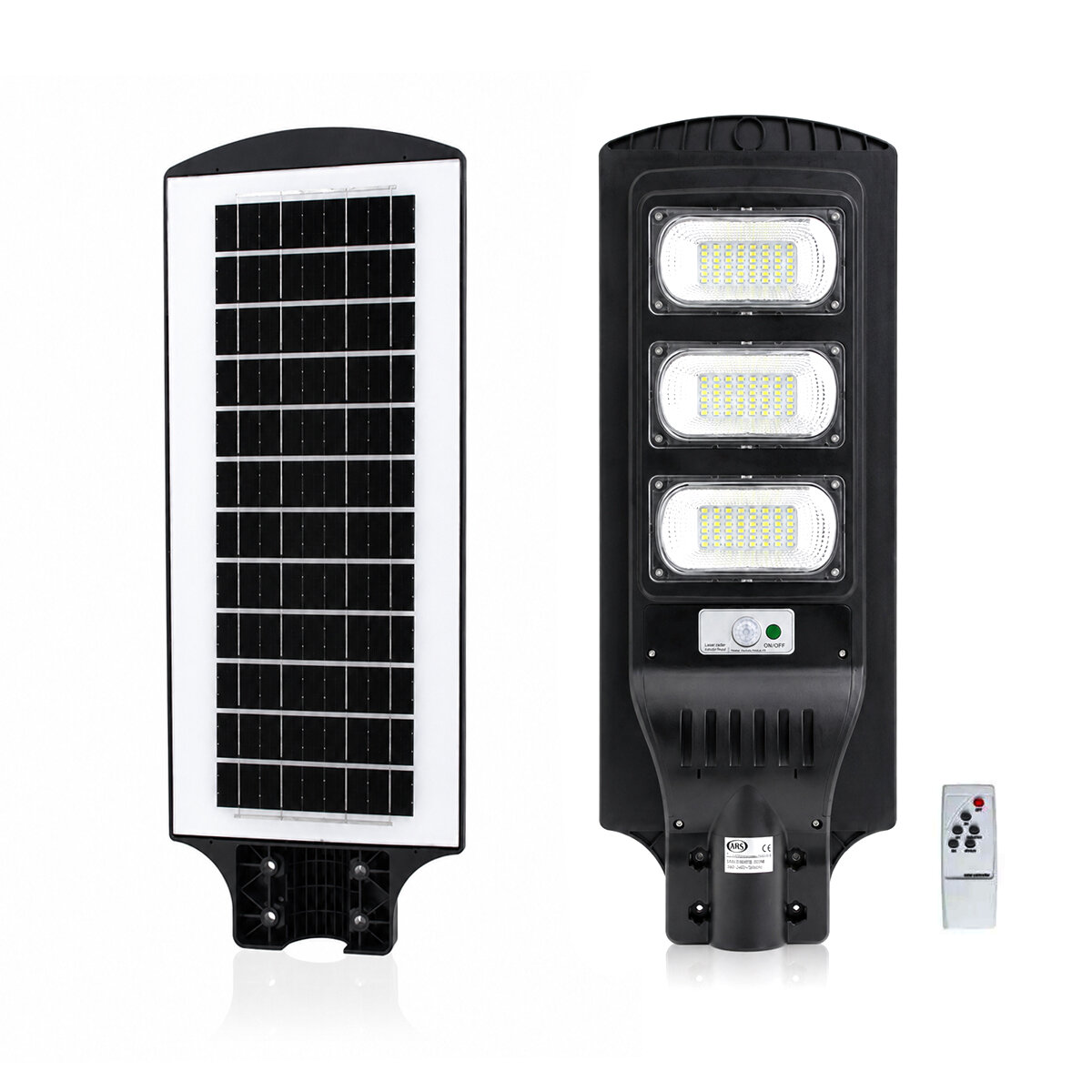 ARS-348966 ( 300W & 6500K ) ( SOLAR & GÜNEŞ ENERJİLİ ) SOKAK LAMBASI & ARMATÜR ( SENSÖRLÜ ) ( BAHÇE-BALKON-SOKAK )*5