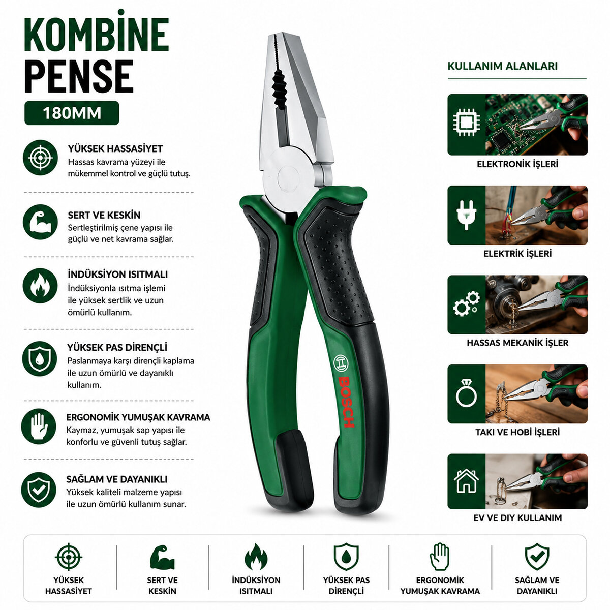 BOSCH-1 600 A03 2VB ( 528 ) ( 7" & 180MM ) PENSE ( LÜX ERGONOMİK SAPLI ) ( 60 ± KESME SERTLİK )*6X1 BOSCH-1 600 A03 2VB ( 528 ) ( 7" & 180MM ) PENSE ( LÜX ERGONOMİK SAPLI ) ( 60 ± KESME SERTLİK )*6X1