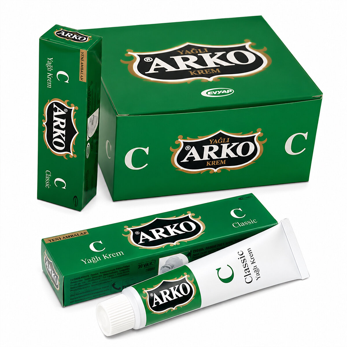 ARKO 100.YIL YAĞLI EL KREMİ 20CC.*12X24 ARKO 100.YIL YAĞLI EL KREMİ 20CC.*12X24