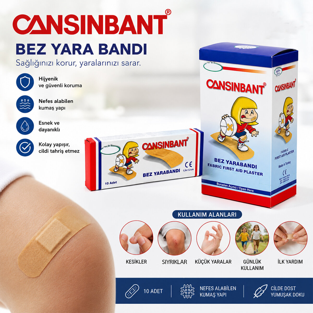CANSIN ( 10PCS ) BEZ YARA BANTI *30X40 CANSIN ( 10PCS ) BEZ YARA BANTI *30X40