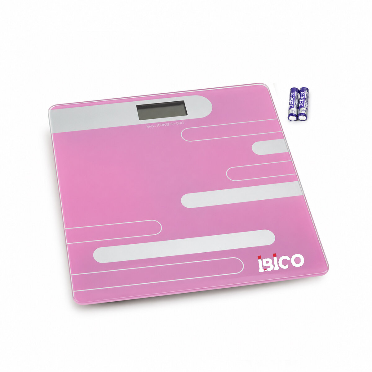 İBİCO İ11-024 ( DİJİTAL & PİLLİ ) ( RENKLİ CAM ) CAM BANYO BASKÜL TERAZİ TARTI ( LCD EKRAN ) ( 180KG/50GR ) ( 26X26CM )*10 İBİCO İ11-024 ( DİJİTAL & PİLLİ ) ( RENKLİ CAM ) CAM BANYO BASKÜL TERAZİ TARTI ( LCD EKRAN ) ( 180KG/50GR ) ( 26X26CM )*10