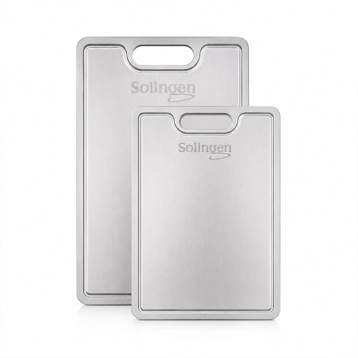 SOLİNGEN ( 2PCS ) LUX METAL KESİM PANOSU ( 230X340MM & 200X300MM & 1MM ) ( PASLANMAZ ÇELİK )*12=K