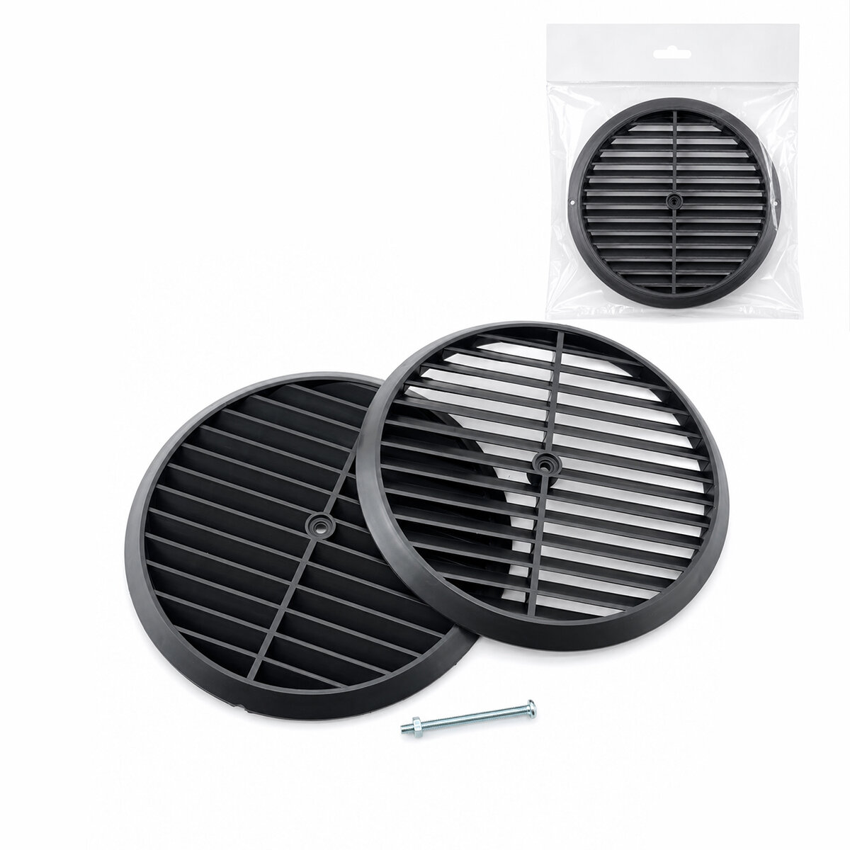 KRT-1145 SİYAH MENFEZ PLASTİK*100
