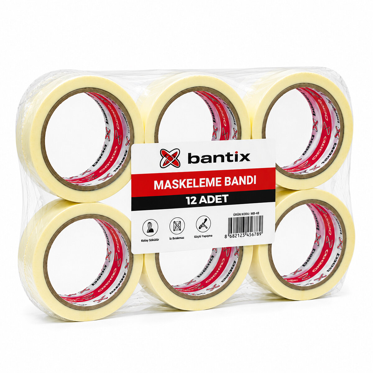 BANTİX ( 24MM X 20YARDS ) MASKELEME BANT ( BANDI )*12X6