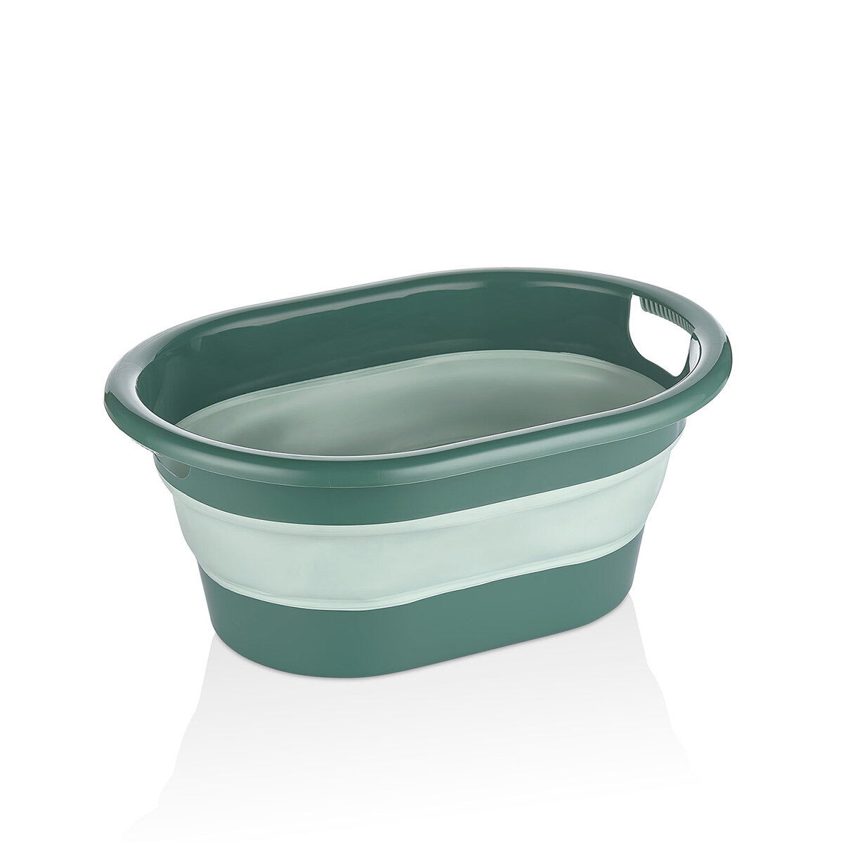 QLUX L-00959-3 ( NO-2 ) ( 18LT ) ( YEŞİL ) KATLANABİLİR SEPET*8=K