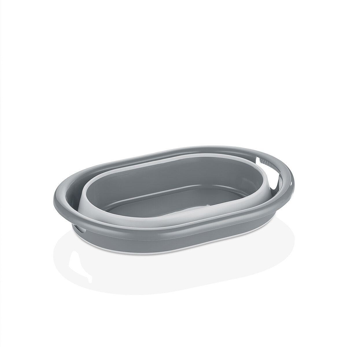 QLUX L-00959-2 ( NO-2 ) ( 18LT ) ( GRİ ) KATLANABİLİR SEPET*8=K QLUX L-00959-2 ( NO-2 ) ( 18LT ) ( GRİ ) KATLANABİLİR SEPET*8=K