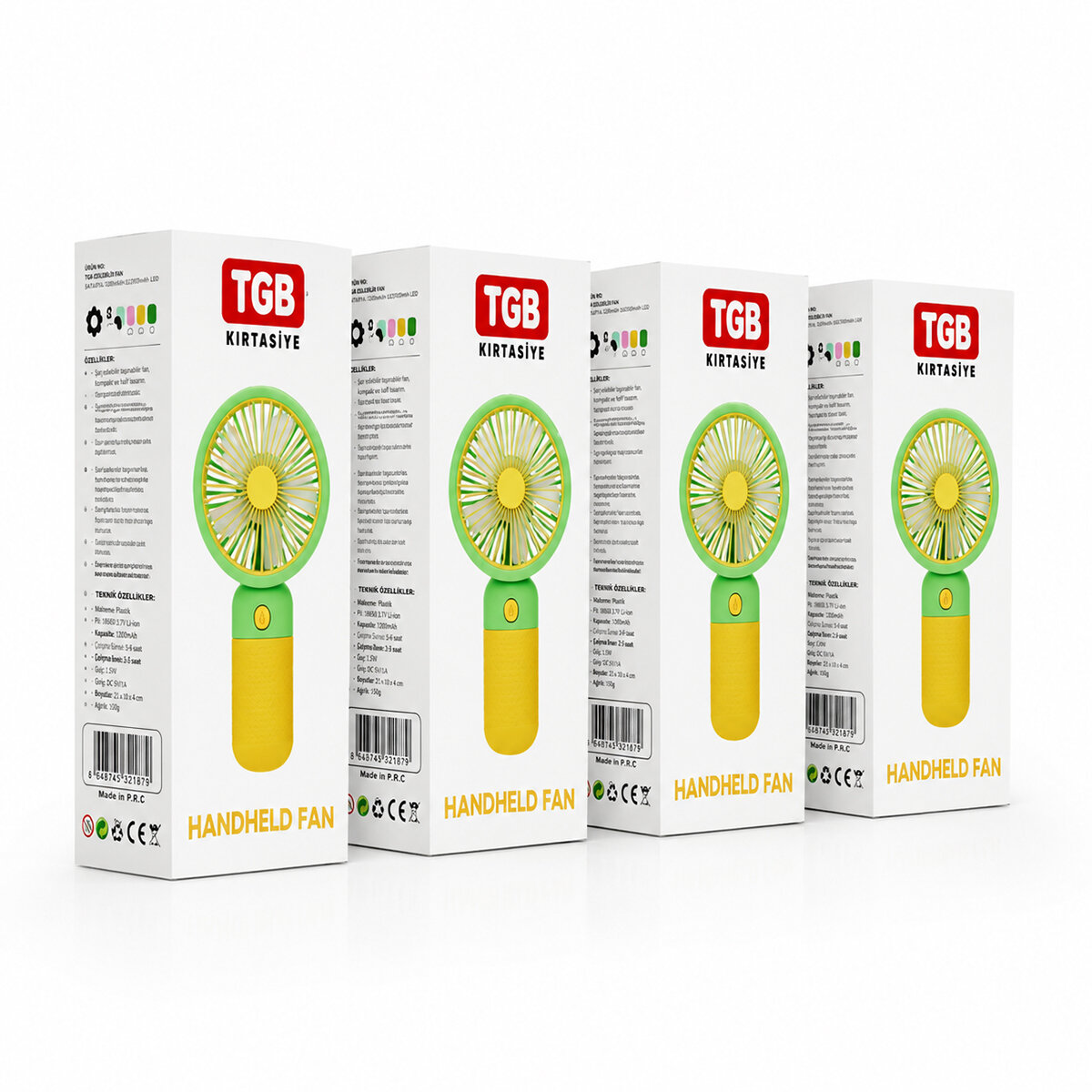 TGB-8065 MİNİ EL FANI ( USB TO TYPC-E ŞARJLI ) ( 3 KADEME HIZ AYAR) ( M.ÜSTÜ AYAKLI ) VANTİLATÖR RENKLİ*144 TGB-8065 MİNİ EL FANI ( USB TO TYPC-E ŞARJLI ) ( 3 KADEME HIZ AYAR) ( M.ÜSTÜ AYAKLI ) VANTİLATÖR RENKLİ*144