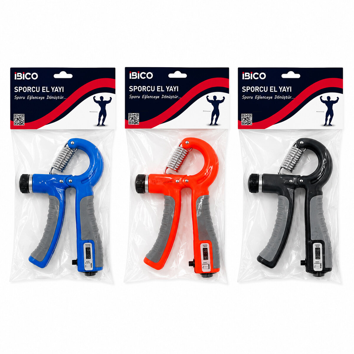 İBİCO İ19-020 EGZERSİZ YAYI ( AYARLI & SAYAÇLI ) EL YAYI ( 5-60KG DİRENÇ )*12X15 İBİCO İ19-020 EGZERSİZ YAYI ( AYARLI & SAYAÇLI ) EL YAYI ( 5-60KG DİRENÇ )*12X15
