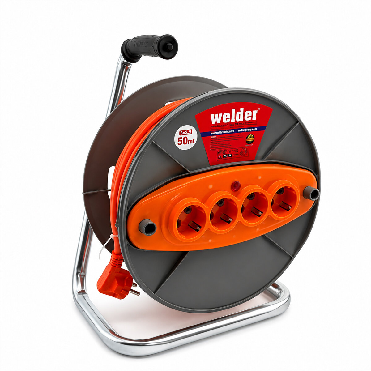 CCA CT WELDER ( 3X2.5MM ) ( 50MT ) MAKARALI UZATMA KABLO*4 CCA CT WELDER ( 3X2.5MM ) ( 50MT ) MAKARALI UZATMA KABLO*4
