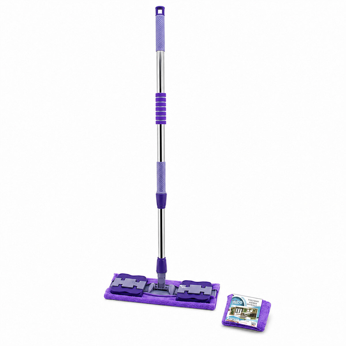 İBİCO İ21-018 MANDALLI YÜZEY TEMİZLİK PALET MOP (M.FİBER PASPAS & YEDEKLİ) (DUVAR SİLME MOP) (METAL UZAYAN SAP=70-107CM& 360°)*40 İBİCO İ21-018 MANDALLI YÜZEY TEMİZLİK PALET MOP (M.FİBER PASPAS & YEDEKLİ) (DUVAR SİLME MOP) (METAL UZAYAN SAP=70-107CM& 360°)*40
