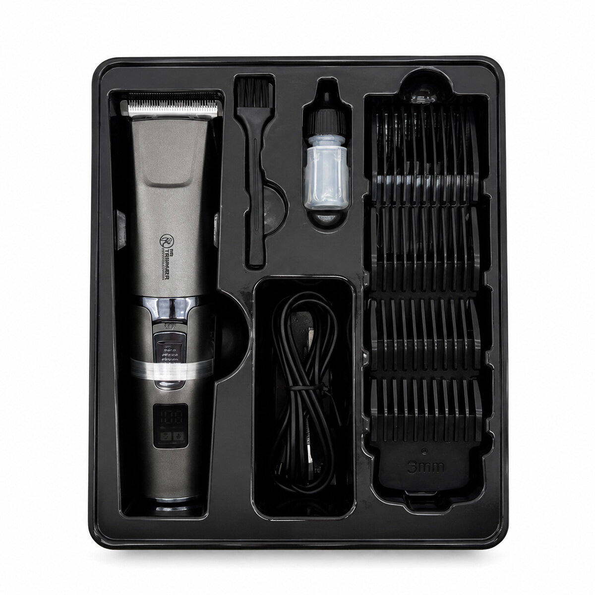MR.TRIMMER MR-6007 SAÇ SAKAL KESME TRAŞ MAKİNESİ ŞARJLI ( DİJİTAL GÖSTERGELİ ) ( 180° DÖNER BAŞLIK ) ( 3-6-9-12MM TARAK )*40 MR.TRIMMER MR-6007 SAÇ SAKAL KESME TRAŞ MAKİNESİ ŞARJLI ( DİJİTAL GÖSTERGELİ ) ( 180° DÖNER BAŞLIK ) ( 3-6-9-12MM TARAK )*40