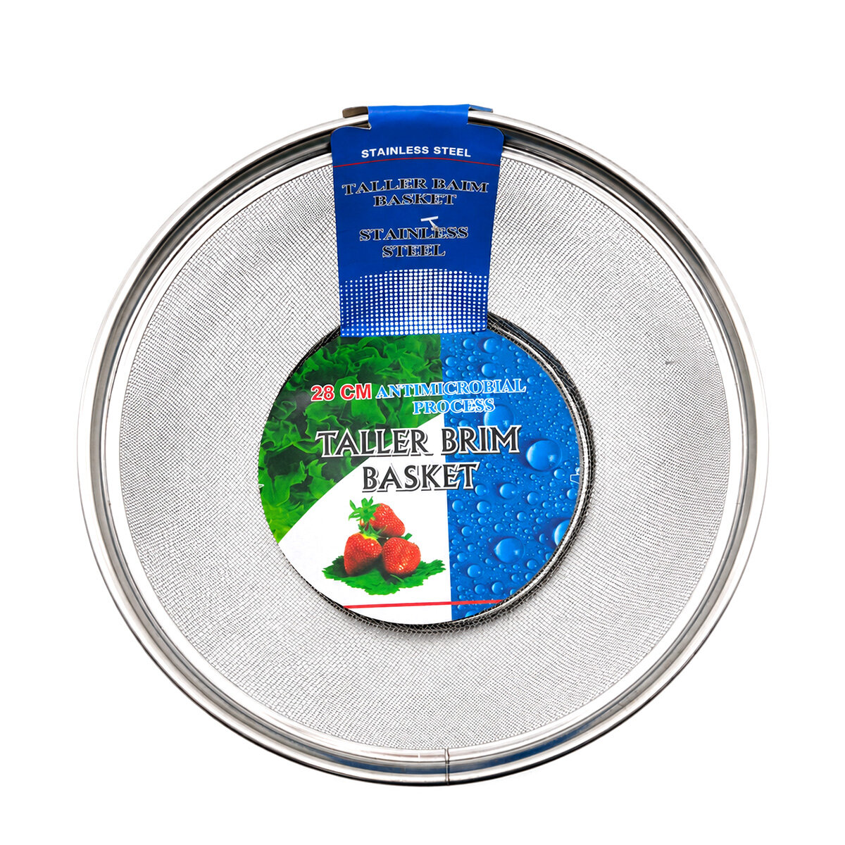 YAKUT 12333 ( 28CM ) KULPSUZ TEL SÜZGEÇ SEPET*100 YAKUT 12333 ( 28CM ) KULPSUZ TEL SÜZGEÇ SEPET*100