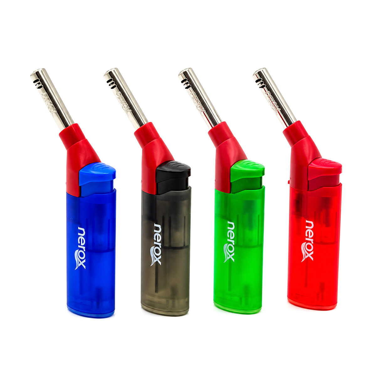 NEROX NRX-0631 MUTFAK ÇAKMAK ( ŞEFFAF RENKLİ ) ( EĞRİ UÇLU )*24X20