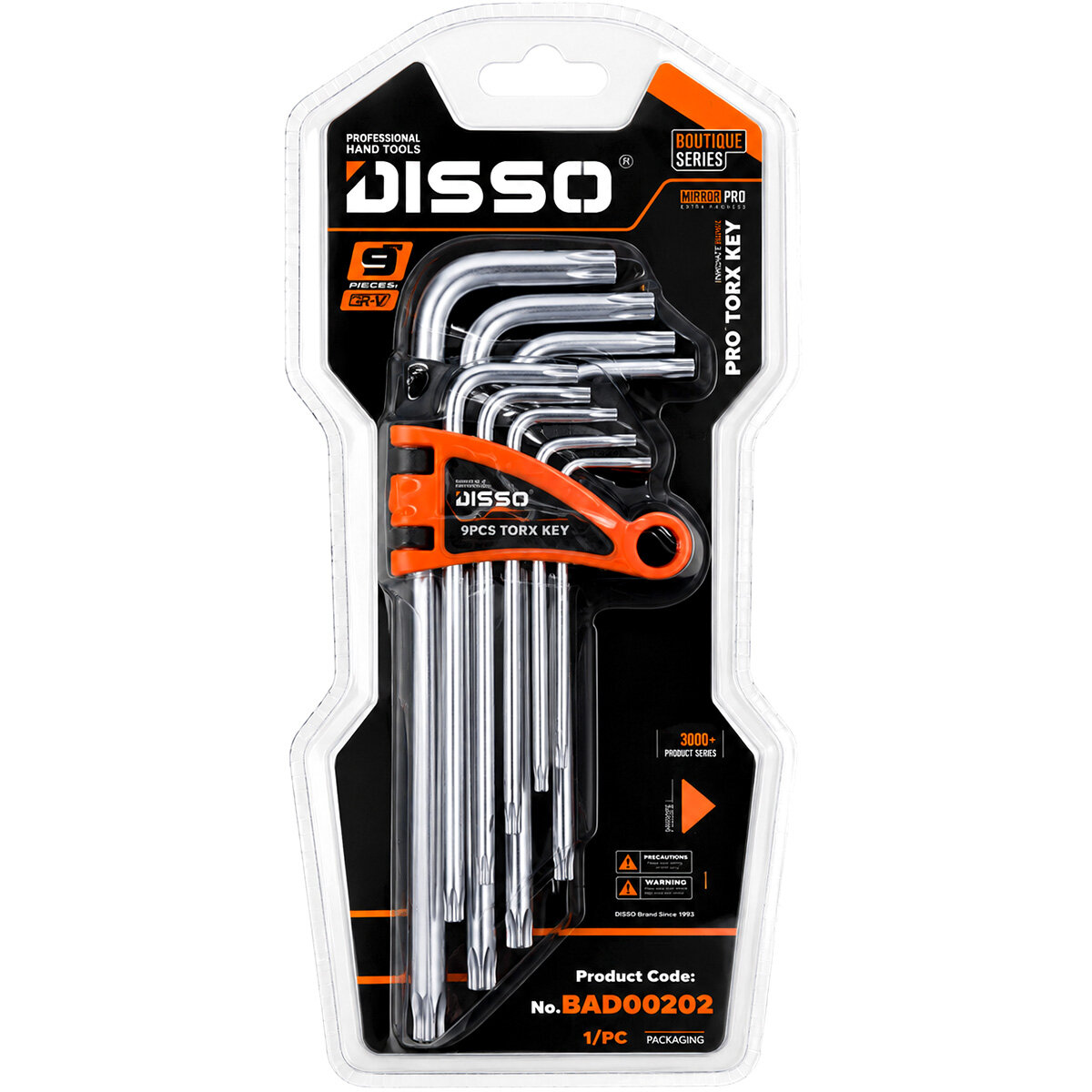 BISSO BAD-00202 ( 9PCS ) UZUN YILDIZ TORX ALYAN*100 BISSO BAD-00202 ( 9PCS ) UZUN YILDIZ TORX ALYAN*100