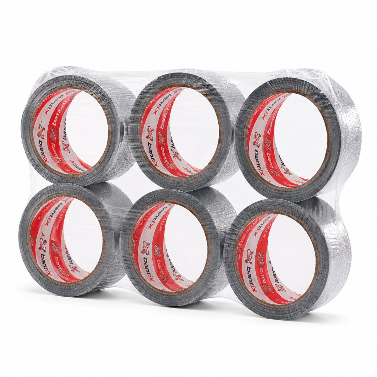 BANTİX ( GRİ ) TEKLİ ÇADIR & TAMİR BANTI ( 48MMX10M ) ( BANDI )*6X6