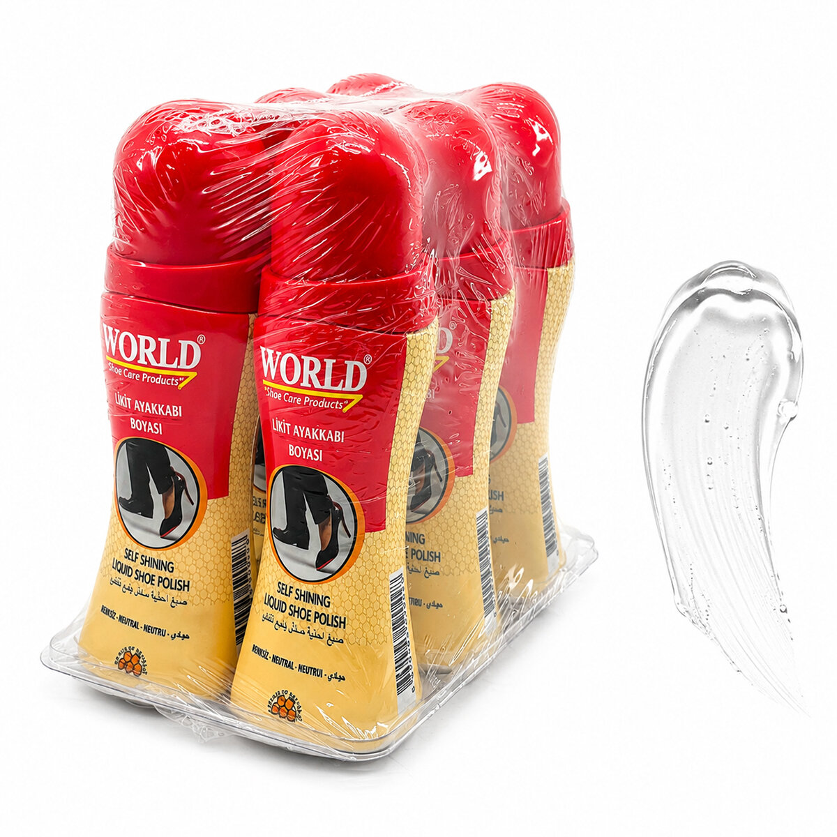 WORLD ( NATURAL ) LİKİT AYAKKABI BOYASI 75ML*6X16 WORLD ( NATURAL ) LİKİT AYAKKABI BOYASI 75ML*6X16