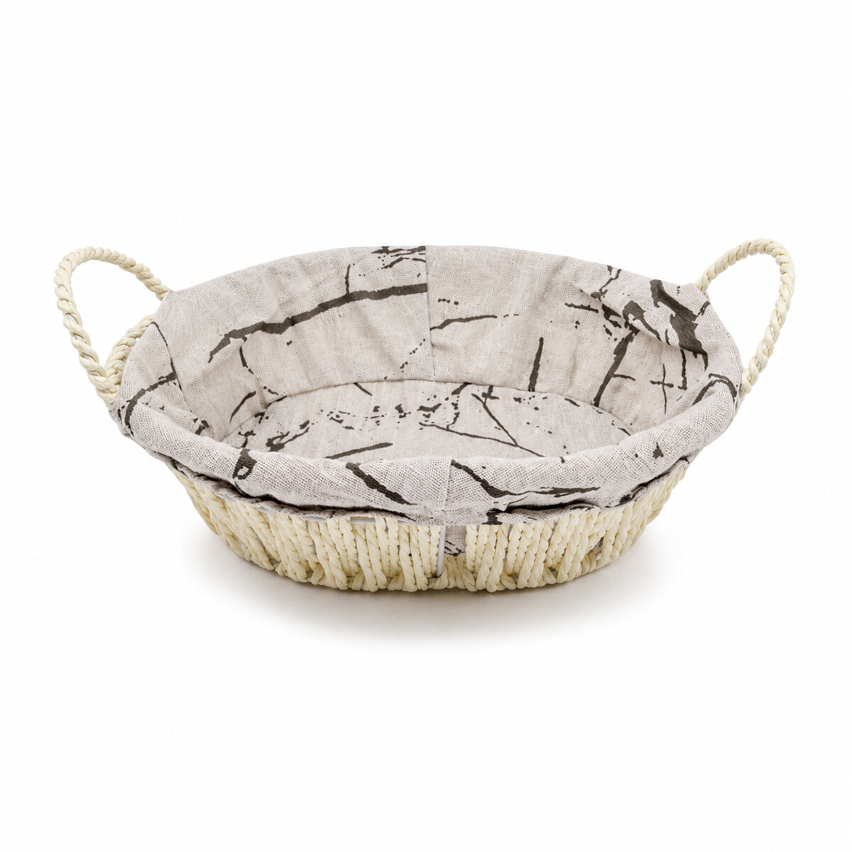 İBİCO İ22-383 ( OVAL ) ( RENKLİ DESEN BEZLİ ) ( İP HASIR ) EKMEK SEPETİ ( KULPLU & METAL İSKELET ) & ÇOK AMAÇLI SEPET 28X22CM*100 İBİCO İ22-383 ( OVAL ) ( RENKLİ DESEN BEZLİ ) ( İP HASIR ) EKMEK SEPETİ ( KULPLU & METAL İSKELET ) & ÇOK AMAÇLI SEPET 28X22CM*100