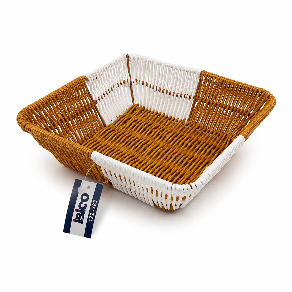 İBİCO İ22-389 ( KARE ) ( HASIR ) ( K.RENGİ & BEYAZ ) EKMEK SEPETİ 24CM*100 İBİCO İ22-389 ( KARE ) ( HASIR ) ( K.RENGİ & BEYAZ ) EKMEK SEPETİ 24CM*100