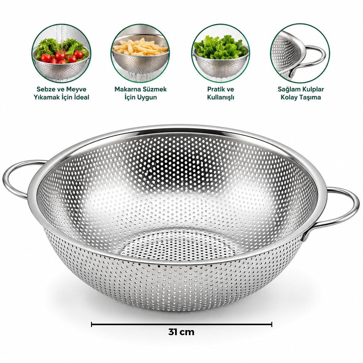 İBİCO İ22-309 ( 31CM ) ( METAL KULPLU ) ( ÇELİK SEPET ) SÜZGEÇ ( İNCE TEL AYAKLI )*50 İBİCO İ22-309 ( 31CM ) ( METAL KULPLU ) ( ÇELİK SEPET ) SÜZGEÇ ( İNCE TEL AYAKLI )*50