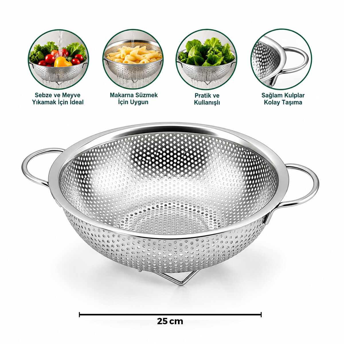 İBİCO İ22-307 ( 25CM ) ( METAL KULPLU ) ( ÇELİK SEPET ) SÜZGEÇ ( İNCE TEL AYAKLI )*50 İBİCO İ22-307 ( 25CM ) ( METAL KULPLU ) ( ÇELİK SEPET ) SÜZGEÇ ( İNCE TEL AYAKLI )*50