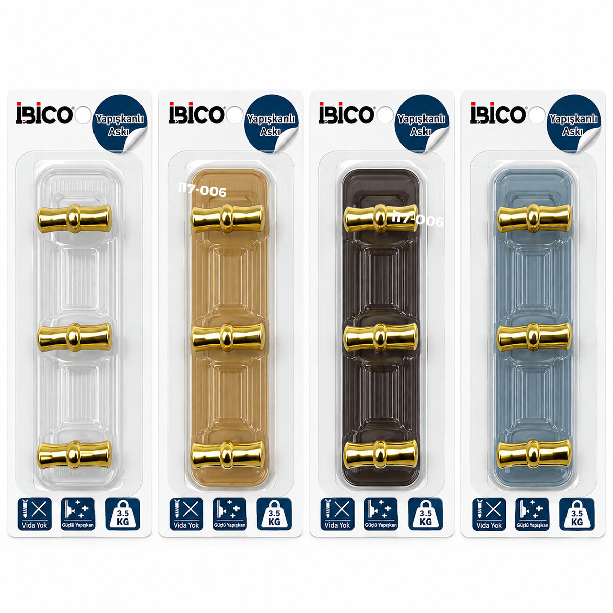 İBİCO İ17-006 ( 3 KOLLU= GOLD & ( T= Ꟶ ) YAPIŞKANLI PLS. ASKI ( MİKA KRİSTAL ŞEFFAF RENKLİ TABAN ) ( 3.5KG.TAŞIMA )*12X14 İBİCO İ17-006 ( 3 KOLLU= GOLD & ( T= Ꟶ ) YAPIŞKANLI PLS. ASKI ( MİKA KRİSTAL ŞEFFAF RENKLİ TABAN ) ( 3.5KG.TAŞIMA )*12X14
