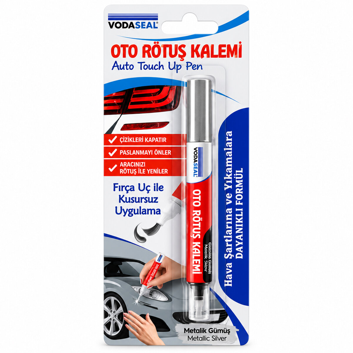 VODASEAL OTOMG ( METALİK GÜMÜŞ ) OTO RÖTUŞ KALEM ( FIRÇA UÇ ) ( 5ML )*12X1 VODASEAL OTOMG ( METALİK GÜMÜŞ ) OTO RÖTUŞ KALEM ( FIRÇA UÇ ) ( 5ML )*12X1