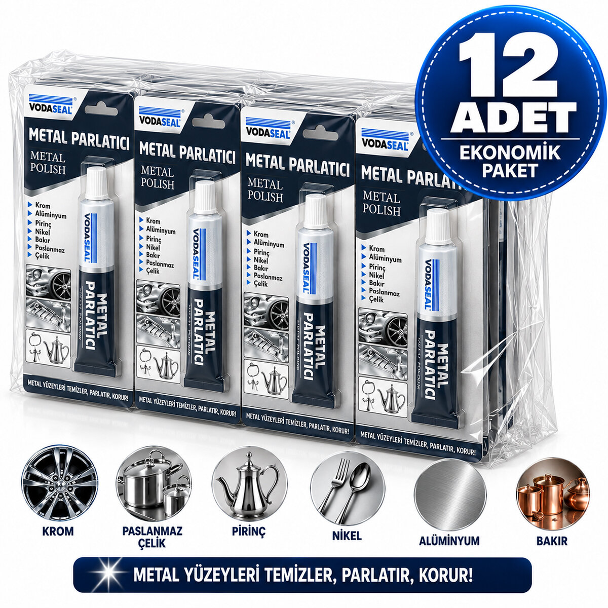 VODASEAL MP-40 METAL PARLATICI ( 40GR )*12X5