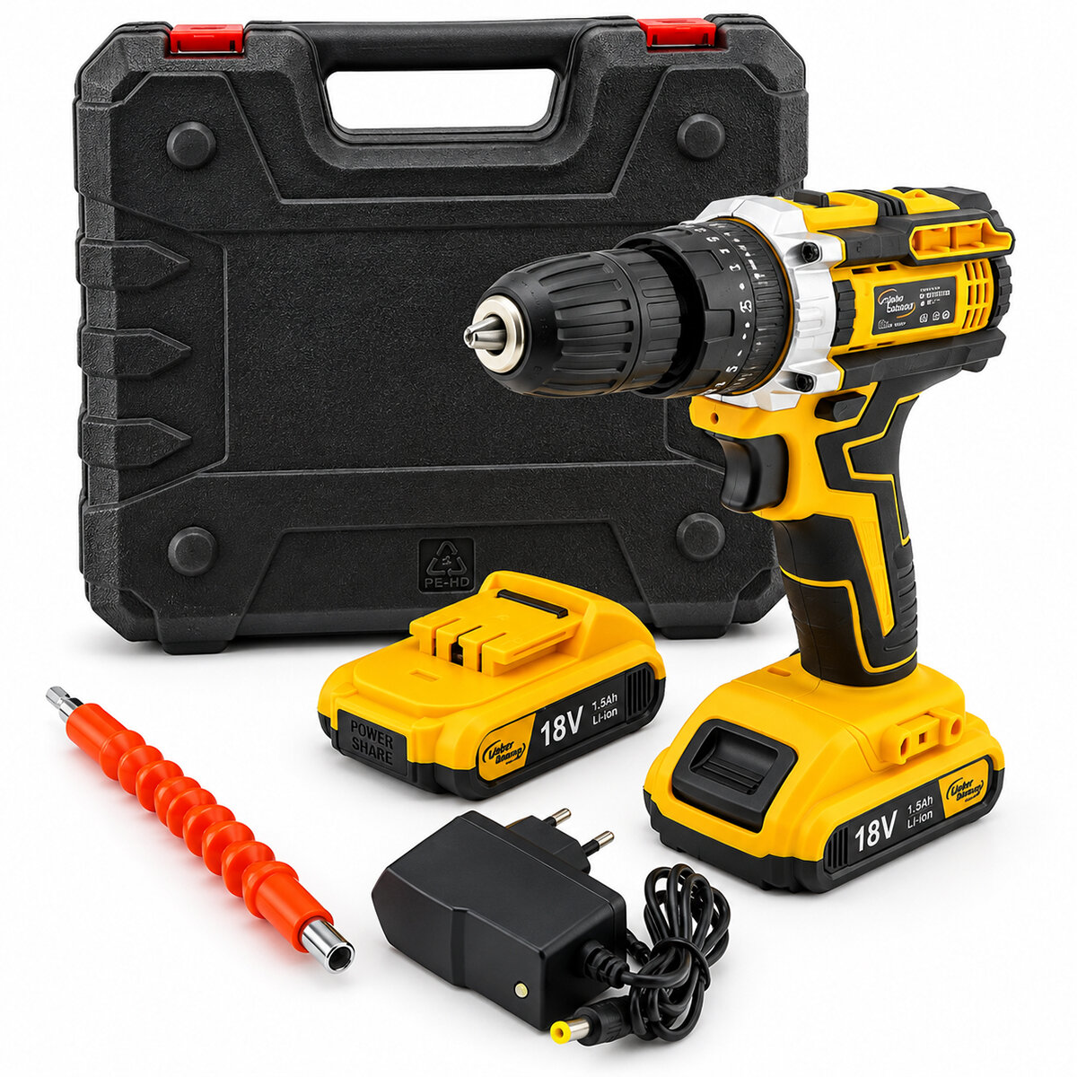 LIEBER GERMAN ATS1402 ( SARI ) ( 1850 RPM ) ( STANLIY-CORDLESS ) ( 18W ) ŞARJLI MATKAP SETİ ÇANTALI ( YEDEK BATARYA )*10 LIEBER GERMAN ATS1402 ( SARI ) ( 1850 RPM ) ( STANLIY-CORDLESS ) ( 18W ) ŞARJLI MATKAP SETİ ÇANTALI ( YEDEK BATARYA )*10