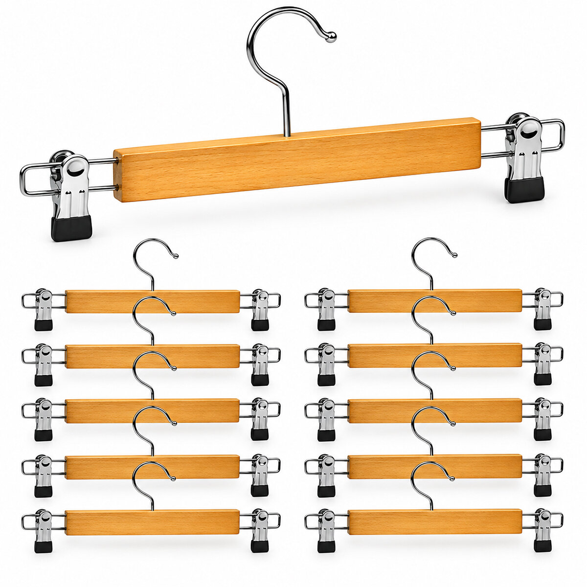 NEWLİFE CLKN-110 ( AHŞAP & METAL UÇLU ) ETEK ASKISI*150 NEWLİFE CLKN-110 ( AHŞAP & METAL UÇLU ) ETEK ASKISI*150