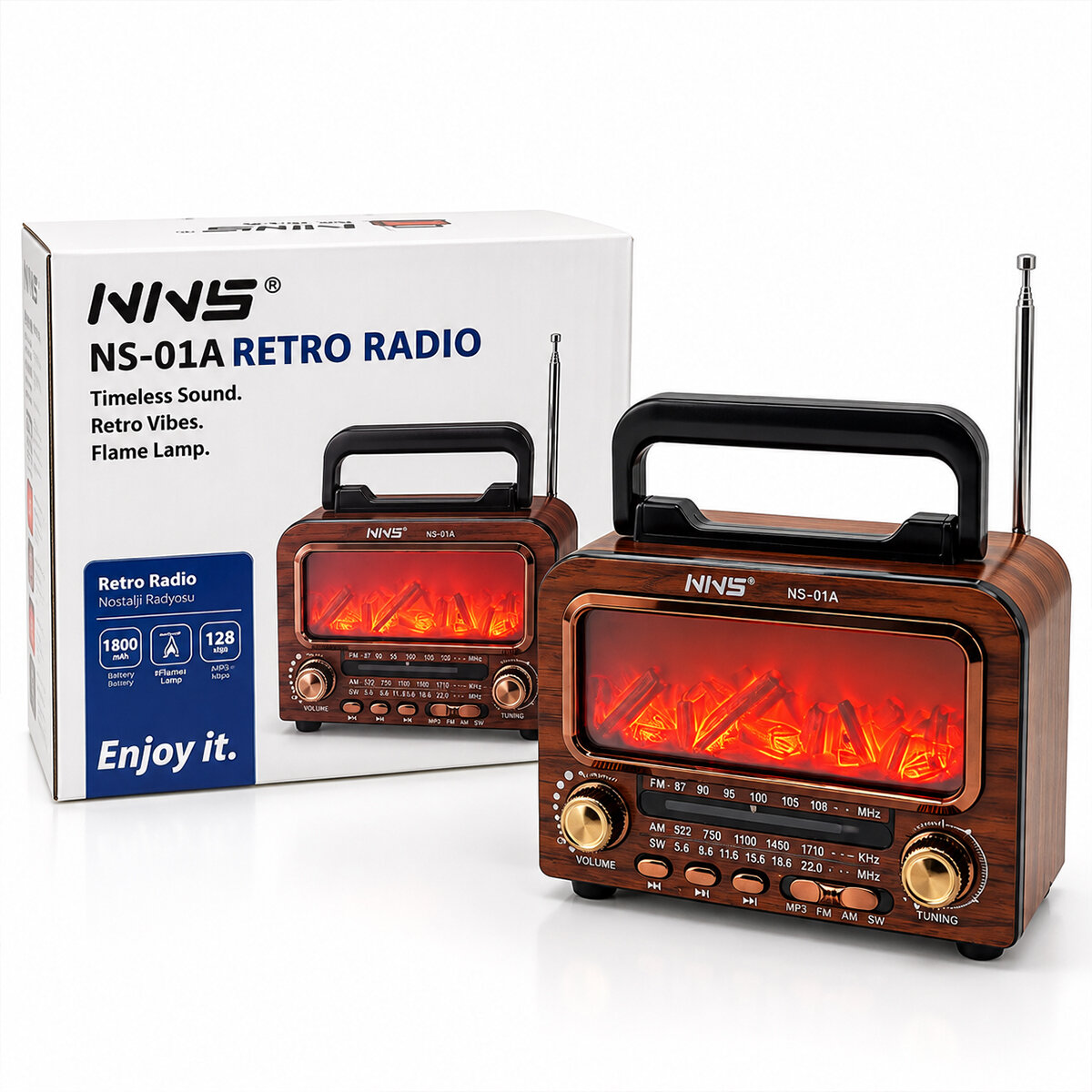 NNS NS-01A PL-4730 ( İBRELİ ) ŞÖMİNELİ RADYO & RETRO ( AM & FM & SW )( USB & TYPE-C SARJLI )( BT & TF & USB ) SPEAKER*40 NNS NS-01A PL-4730 ( İBRELİ ) ŞÖMİNELİ RADYO & RETRO ( AM & FM & SW )( USB & TYPE-C SARJLI )( BT & TF & USB ) SPEAKER*40