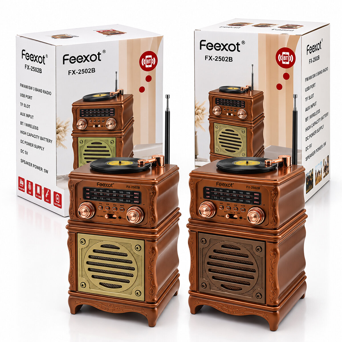 FEEXOT FX-2502B PL-4724 ( İBRELİ ) RADYO & RETRO ( AM & FM & SW )( USB & TYPE-C SARJLI )( BT & TF & USB &AUX ) SPEAKER*24 FEEXOT FX-2502B PL-4724 ( İBRELİ ) RADYO & RETRO ( AM & FM & SW )( USB & TYPE-C SARJLI )( BT & TF & USB &AUX ) SPEAKER*24
