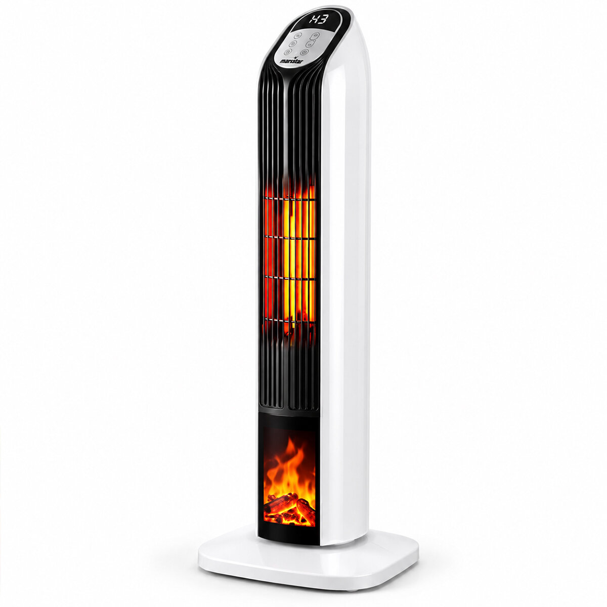 MARSSTAR MS-240 ( KUMANDALI ) ( SICAK ) ( DİK ) PTC SERAMİK FANLI ISITICI ( LED KONTROL EKRAN & DEVRİLME EMNiYET ) ( 2000W )*4 MARSSTAR MS-240 ( KUMANDALI ) ( SICAK ) ( DİK ) PTC SERAMİK FANLI ISITICI ( LED KONTROL EKRAN & DEVRİLME EMNiYET ) ( 2000W )*4