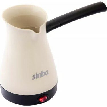 SİNBO SCM-2951 (ELEKTRİKLİ CEZVE PLS.) TÜRK KAHVE MAKİNE (ÇELİK GİZLİ REZİSTANS) 700W (5 FİNCAN & 400ML)*12