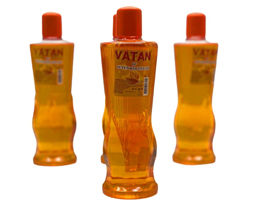 VATAN ( 300ML ) ( TÜTÜN ) KOLONYASI ( 60° ) ( PLASTİK ŞİŞE )*12X6 VATAN ( 300ML ) ( TÜTÜN ) KOLONYASI ( 60° ) ( PLASTİK ŞİŞE )*12X6
