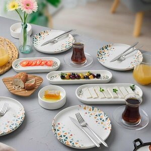 Lavin Kahvaltı Seti Dik Kenarlı 14 Parça LVN 48552 8552