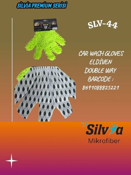 Silvia Premium Oto Yıkama Eldiveni SLV-44